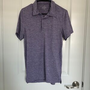 Men's Purple J. Crew Performance Polo Shirt